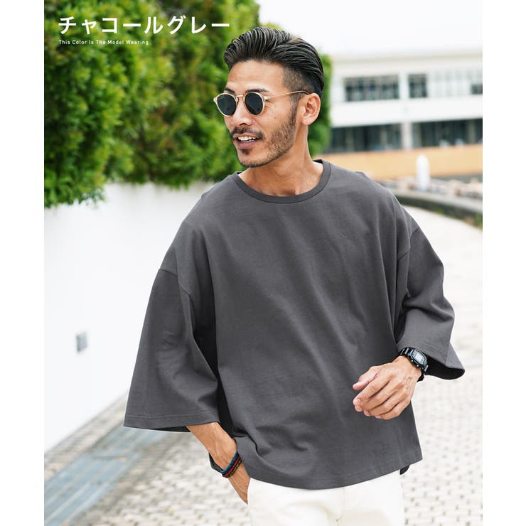 Tシャツ メンズ 半袖 夏服◇オーバーサイズ天竺Tシャツ◇[品番