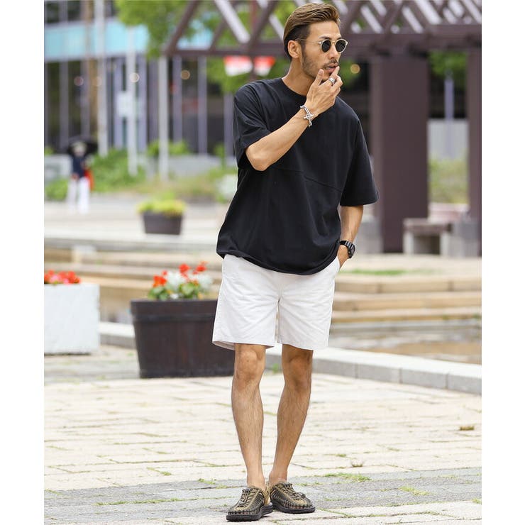 Man★韓国 ポップアップ Tシャツ ホワイト Lサイズ Tシャツ メンズ 夏服 韓国◇USAコットンオーバーサイズTシャツ