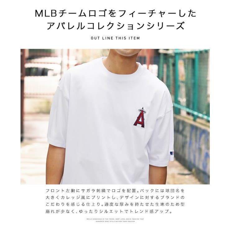 YANKEESネイビー】◇MLB(メジャーリーグベースボール)MLB ロゴ半袖T