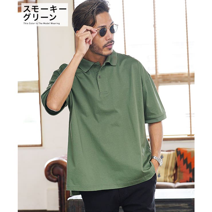 FidesGolf ダークグリーン　ポロシャツ メンズ FidesGolf ダークグリーン ポロシャツ メンズ FidesGolf ダーク