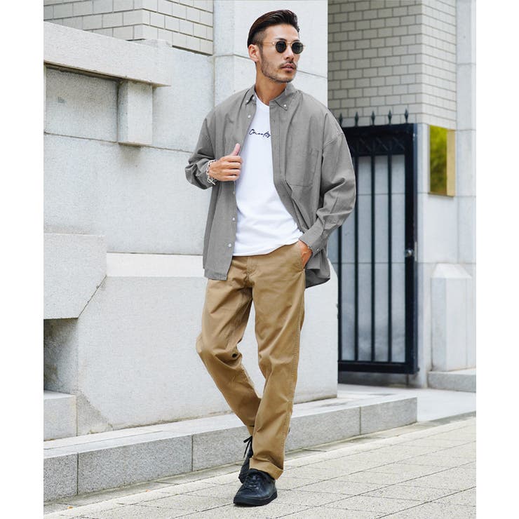 ◆オックスフォード 長袖 シャツ オーバーサイズ ビッグシャツ◆ | JIGGYS SHOP | 詳細画像10 