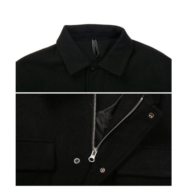 ◇ジップブルゾン ポリメルトン◇[品番：JG000013488]｜JIGGYS  SHOP（ジギーズショップ）のメンズファッション通販｜SHOPLIST（ショップリスト）
