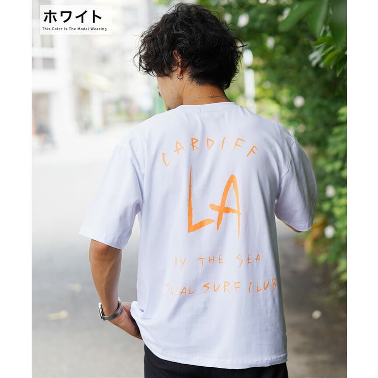 ◇カルフォルニアサーフプリントTシャツ◇[品番：JG000013418]｜JIGGYS