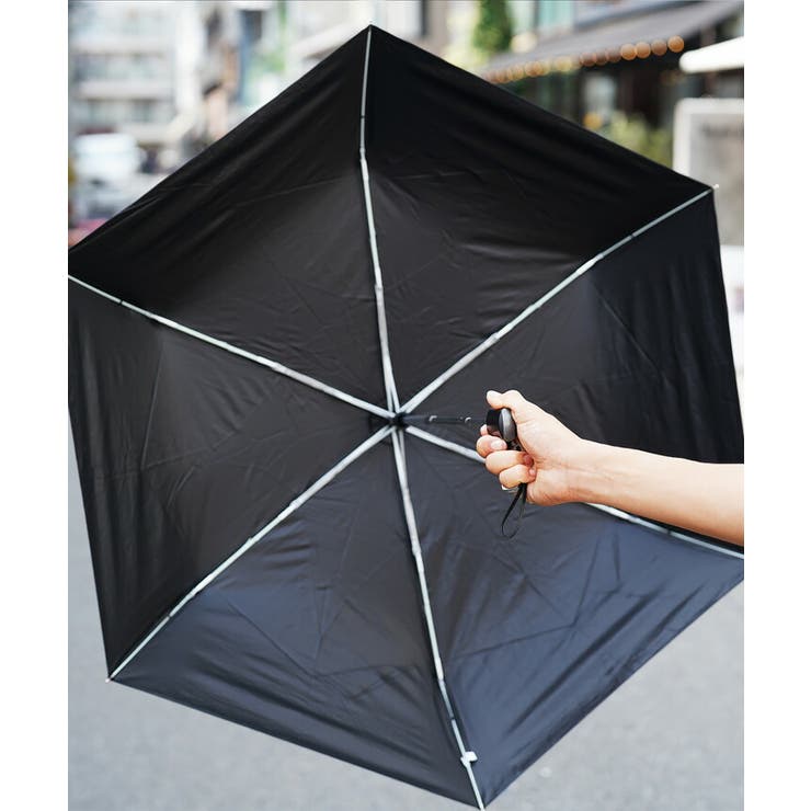 ◇メンズ日傘 晴雨兼用 折りたたみ 自動開閉式 チェック柄