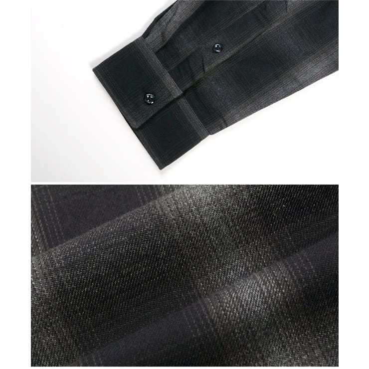 ◇オンブレチェックシャツ◇[品番：JG000013578]｜JIGGYS SHOP（ジギー