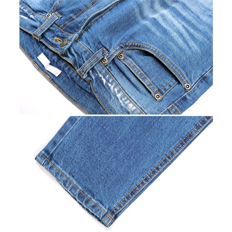◇ダメージスキニーデニムパンツ◇[品番：JG000013562]｜JIGGYS SHOP