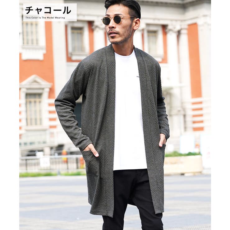 ◇膨れジャガードコーディガン◇[品番：JG000013573]｜JIGGYS SHOP