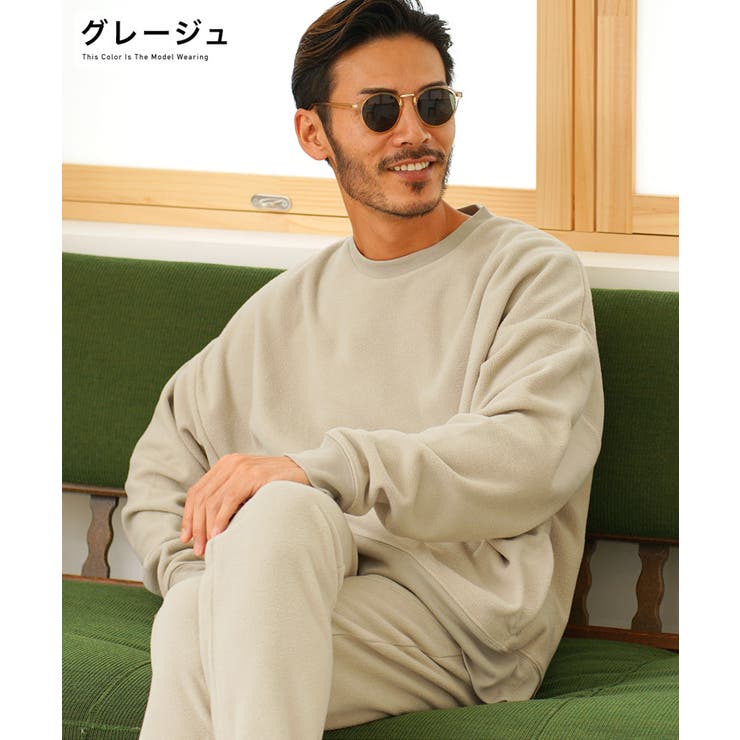 ◇マイクロフリースクルーネック◇[品番：JG000013673]｜JIGGYS SHOP