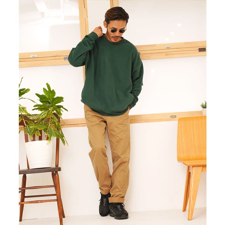 ◇マイクロフリースクルーネック◇[品番：JG000013673]｜JIGGYS SHOP