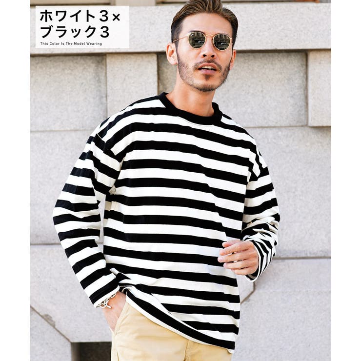 ◇ボーダーロンT◇[品番：JG000013824]｜JIGGYS SHOP（ジギーズ