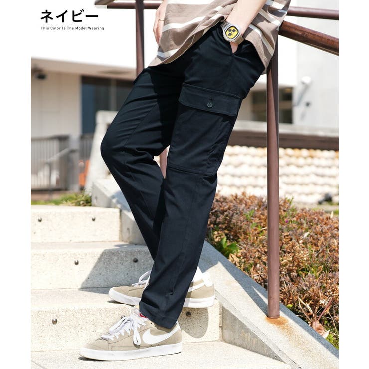 ネイビー | ◆スーパーストレッチガーデニングカーゴ◆ | JIGGYS SHOP