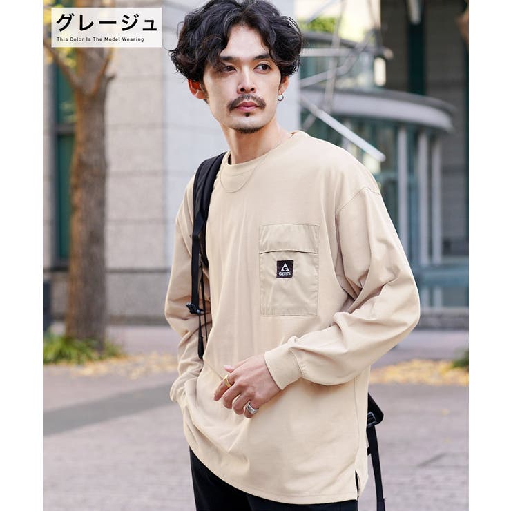 ◇GERRY(ジェリー)ポケットロンT◇[品番：JG000013686]｜JIGGYS SHOP