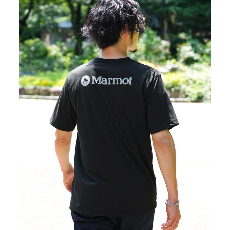 ◇Marmot(マーモット)Marmot ロゴポケットTシャツ◇[品番：JG000014000