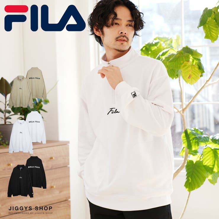 ◆FILA(フィラ)FILA ハーフジップカットソー◆