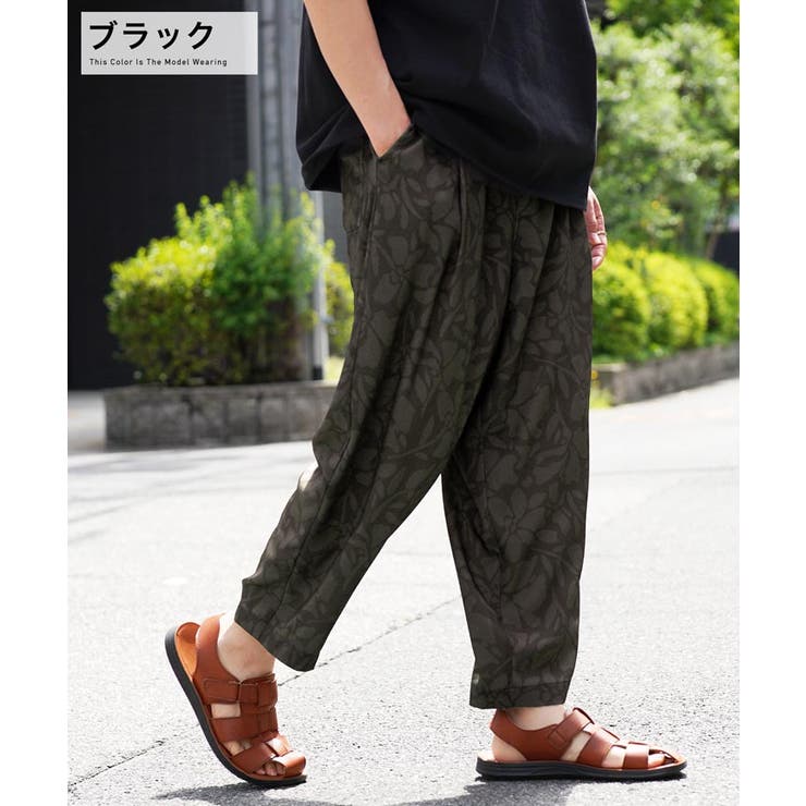 ◇総柄 イージーパンツ◇[品番：JG000013898]｜JIGGYS SHOP（ジギーズ