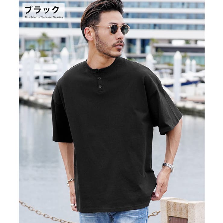 【セール】福袋/福箱ファッション通販 ◇USAコットンヘンリーネックTシャツ◇[品番：JG000013839 トップス