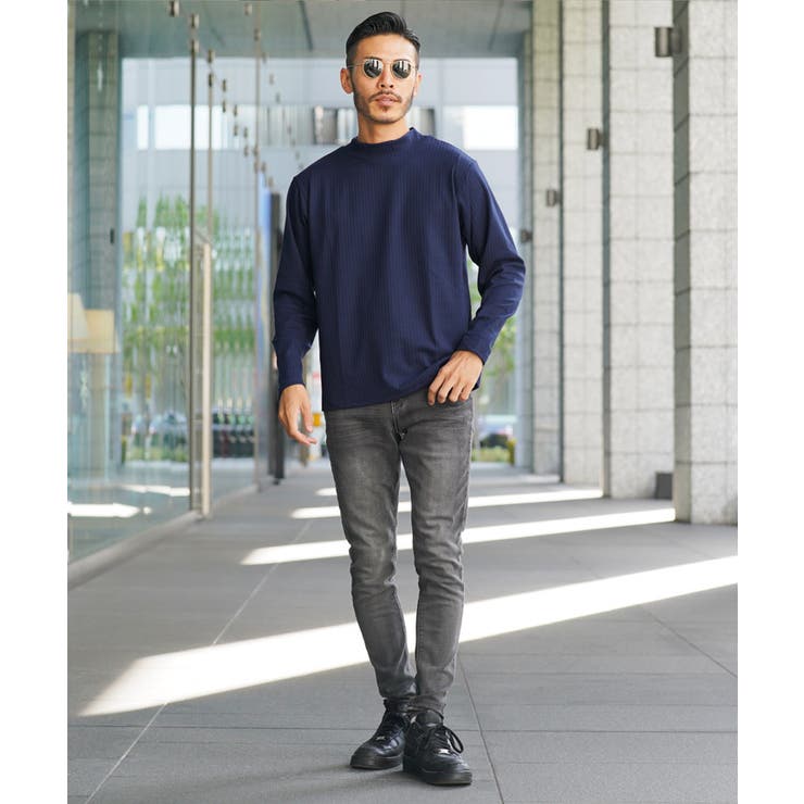 ◇モックネックロンT◇ロンT メンズ Tシャツ[品番：JG000014162