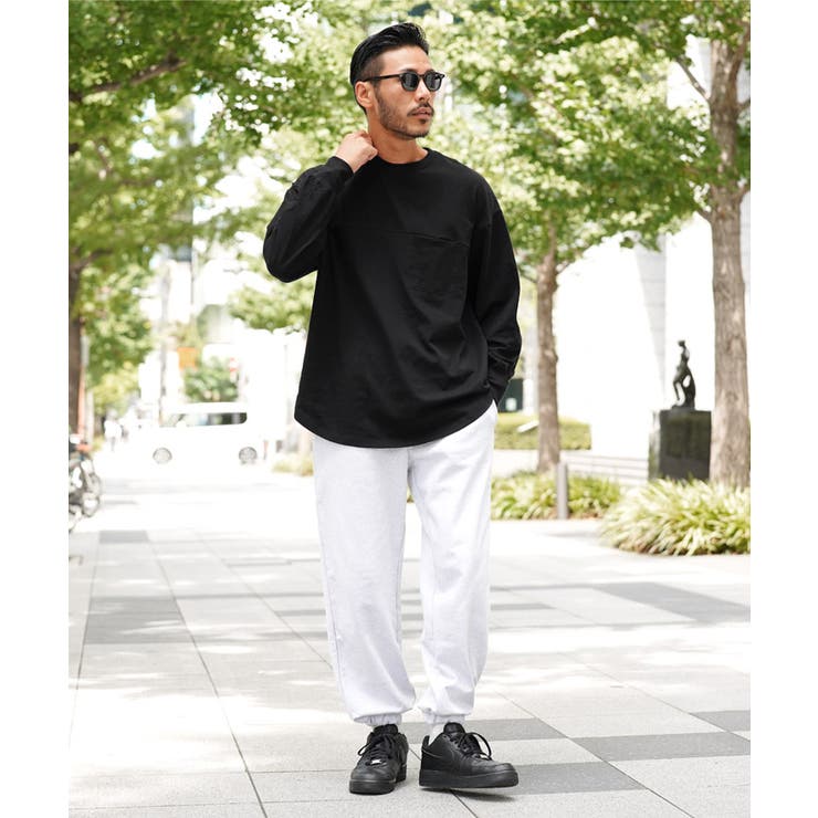 ◇USコットン胸ポケットクルーネックロンT◇ロンT メンズ T