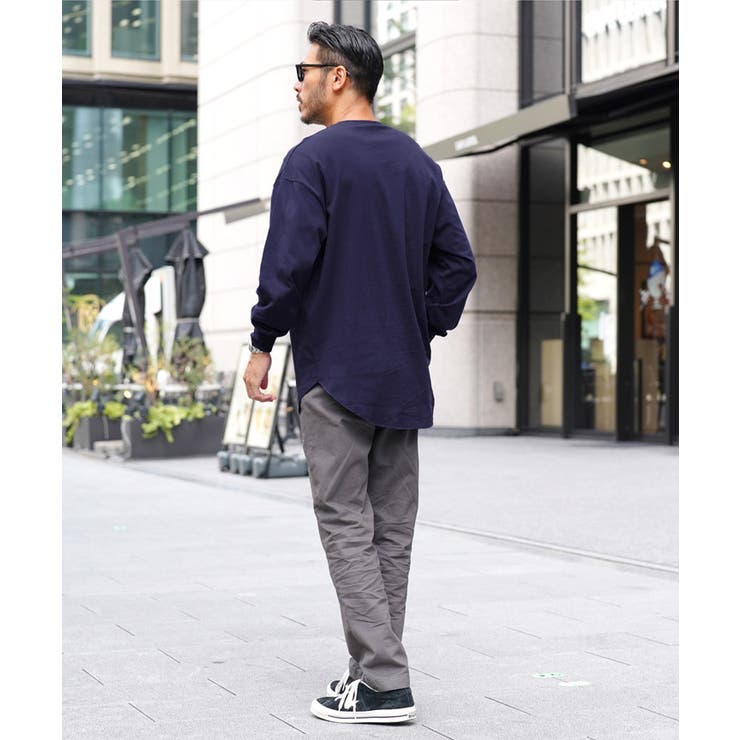 ◇USコットン胸ポケットクルーネックロンT◇ロンT メンズ T