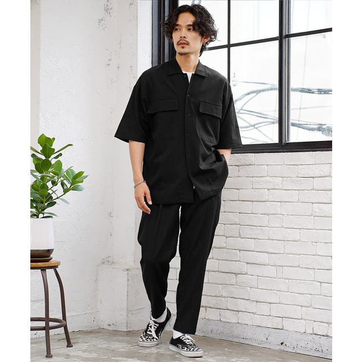 ◇カットシアサッカーシャツ◇[品番：JG000013939]｜JIGGYS SHOP