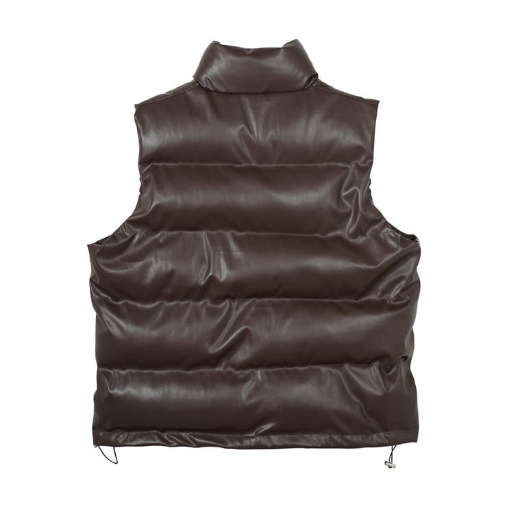 ◇PUレザー 中綿ベスト◇ベスト ジレ[品番：JG000014161]｜JIGGYS  SHOP（ジギーズショップ）のメンズファッション通販｜SHOPLIST（ショップリスト）