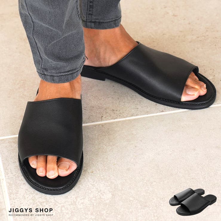人気商品の再入荷情報をお届け！ ◇PUレザーサンダル◇[品番：JG000014014]｜JIGGYS SHOP（ジギー Shoes