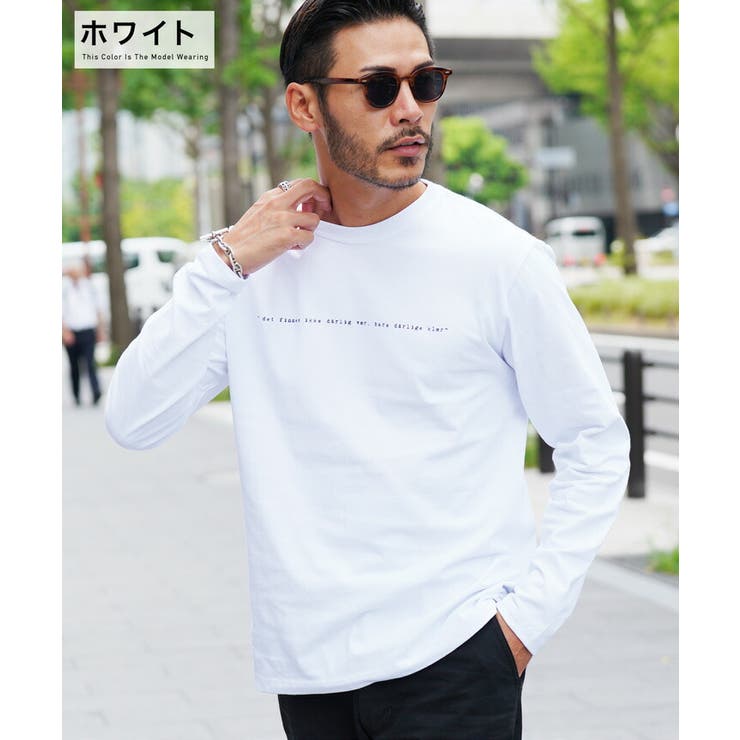 ◇メッセージロンT◇ロゴ プリント ロンT[品番：JG000014047]｜JIGGYS