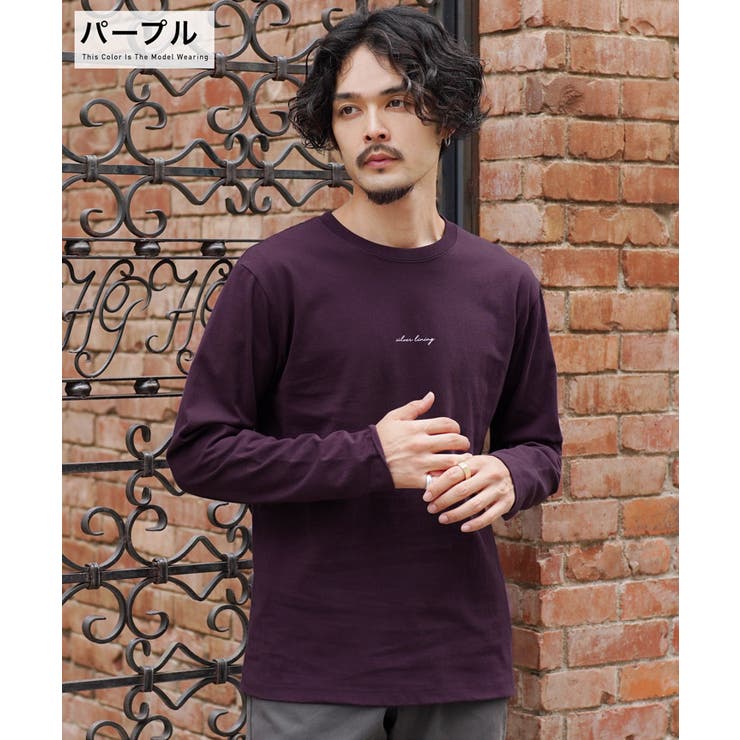 ◇スクリプトロゴ ロンT◇ロンT メンズ[品番：JG000014099]｜JIGGYS