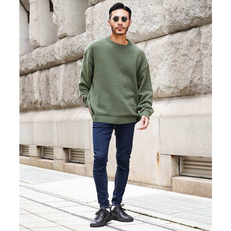 ◇モヘアライク ボリューム袖 BIGニット◇モヘア[品番：JG000014107