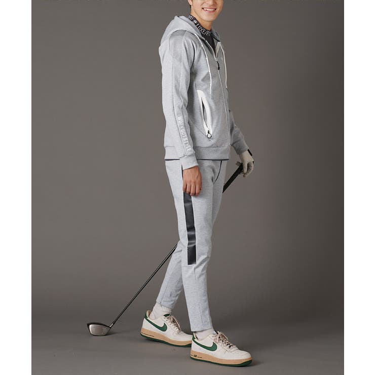 ◇ポンチ切り替えZIPパーカー◇GOLF ゴルフ ゴルフウェア[品番