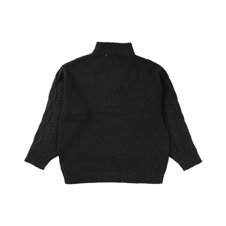 ◆フィッシャーマン ケーブルスタンドハーフZIPニット◆ケーブル編み ハーフジップ
