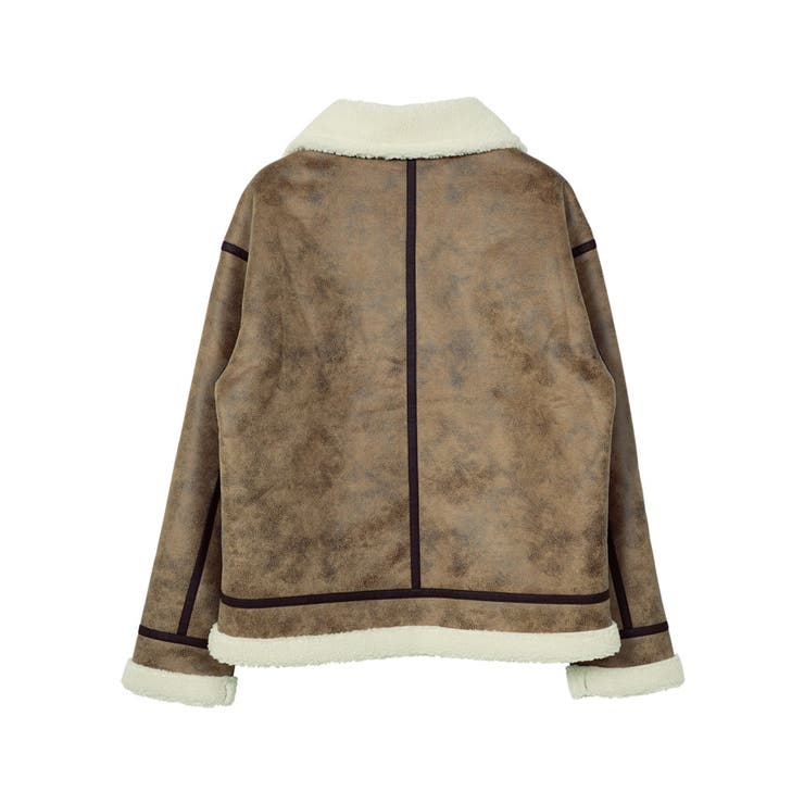 ◇F ムートンB 3フライトジャケット◇ボマージャケット[品番