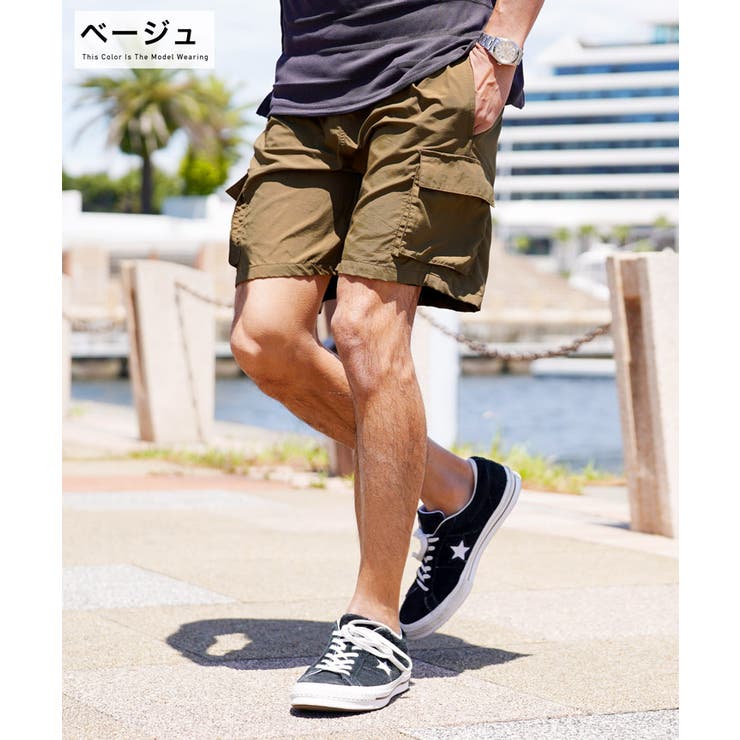 ◇ナイロン カーゴショートパンツ◇ハーフパンツ カーゴパンツ