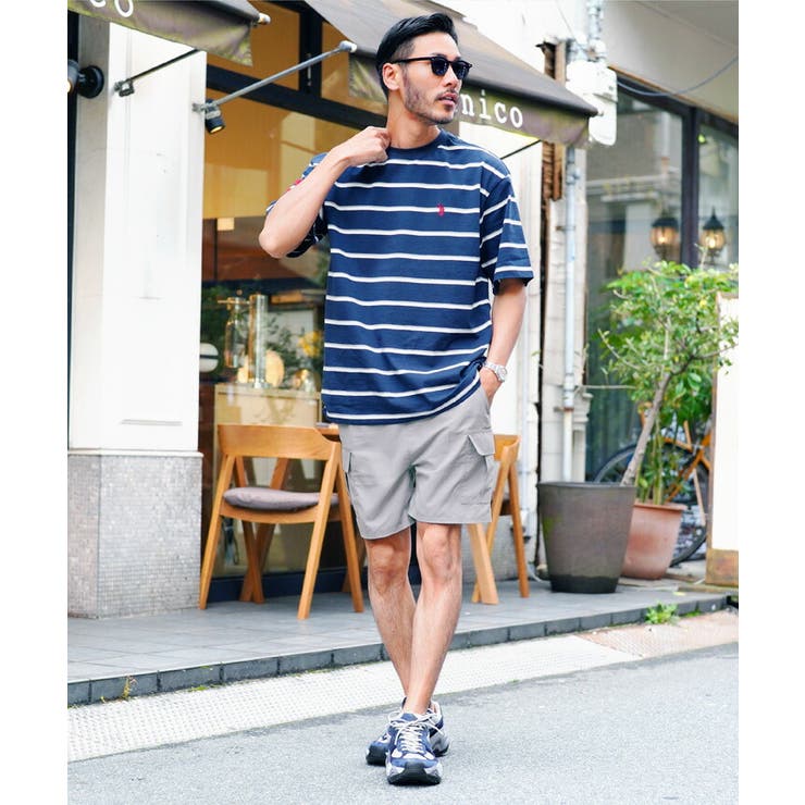 ◇ポリタフタ カーゴショーツ◇ハーフパンツ メンズ[品番
