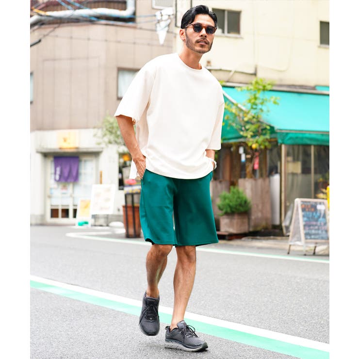 ◇UVカット 梨地 ショートパンツ◇ハーフパンツ[品番