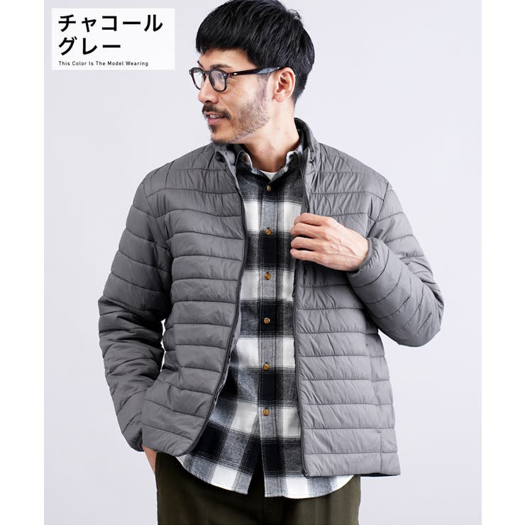 ◇ライト中綿ZIPブルゾン◇ 中綿ジャケット メンズ[品番