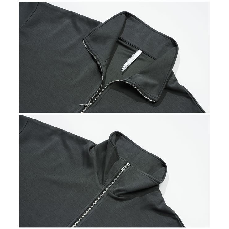 ◇ダンボールニット ハーフジッププルオーバー◇ハーフZIP Tシャツ