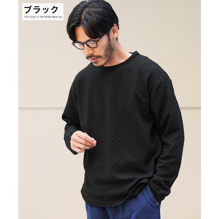 ロンT メンズ 総柄[品番：JG000014411]｜JIGGYS SHOP（ジギーズ