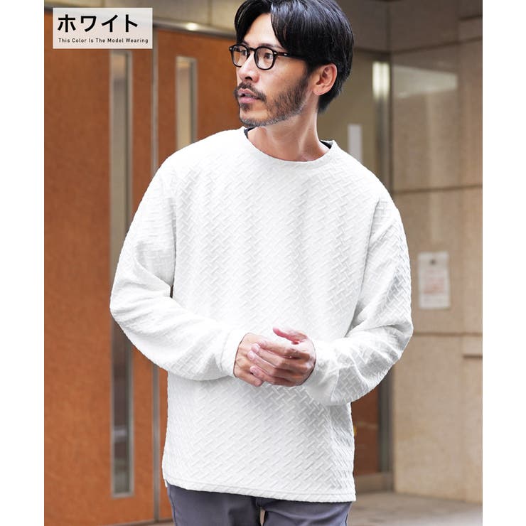 ロンT メンズ 総柄[品番：JG000014411]｜JIGGYS SHOP（ジギーズ