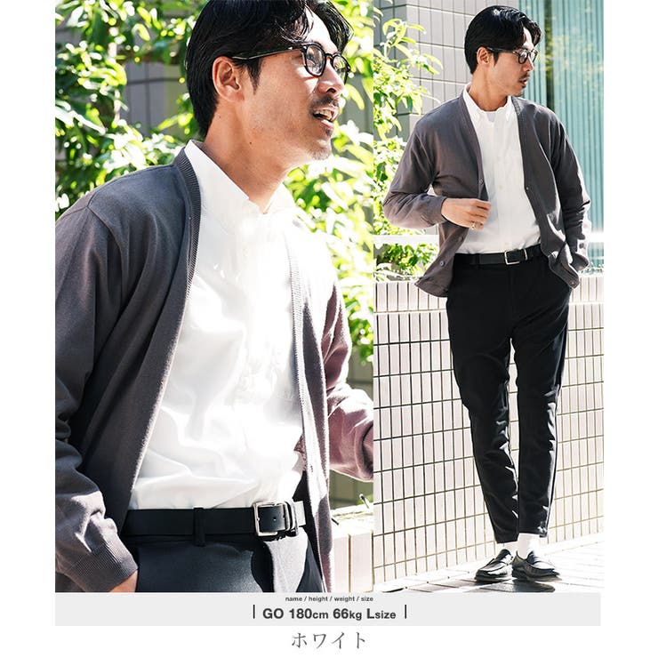 ブロードシャツ メンズ 長袖シャツ ボタンダウン ビジカジ オフィスカジュアル | JIGGYS SHOP | 詳細画像6 