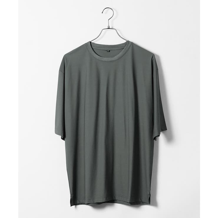 接触冷感 Q-MAX0.3 鹿の子オーパーサイズTシャツ メンズ UVカット | JIGGYS SHOP | 詳細画像6 