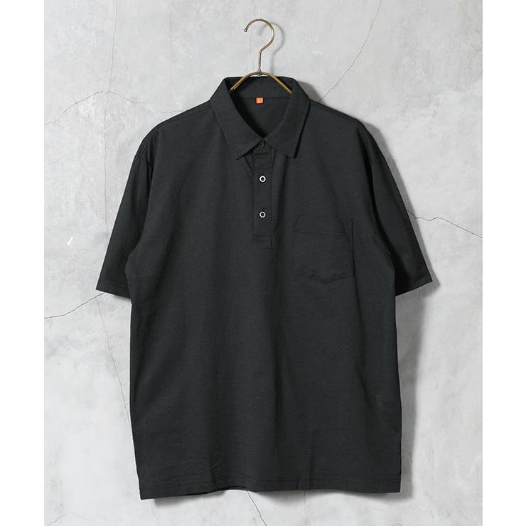 ポロシャツ メンズ メッシュ 接触冷感 速乾 メッシュワイドポロシャツ | JIGGYS SHOP | 詳細画像7 