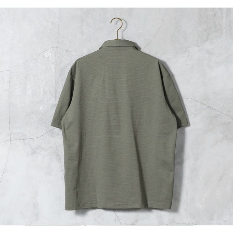 ポロシャツ メンズ メッシュ 接触冷感 速乾 メッシュワイドポロシャツ | JIGGYS SHOP | 詳細画像12 