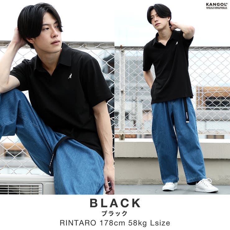 ◇KANGOL (カンゴール)半袖ポロシャツ◇ポロシャツ メンズ[品番