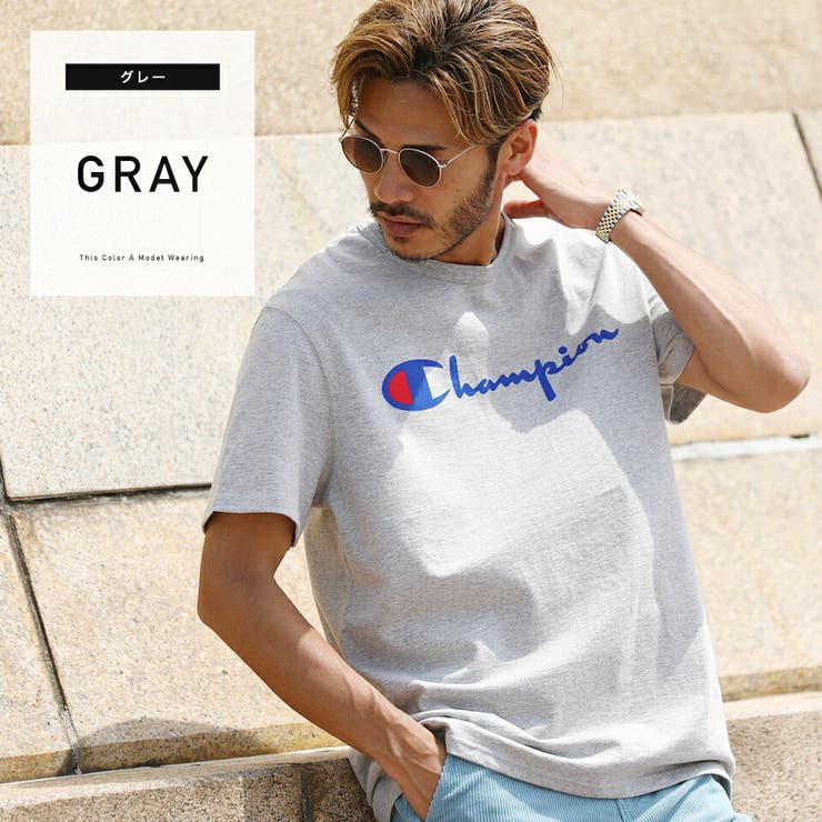 Tシャツ メンズ 韓国 Champion チャンピオン ロゴtシャツ 品番 Jg Jiggys Shop ジギーズショップ の メンズファッション通販 Shoplist ショップリスト