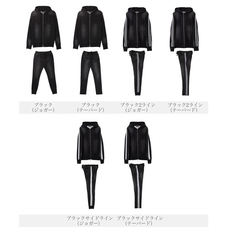 ◇スウェットデニムセットアップ◇[品番：JG000012646]｜JIGGYS