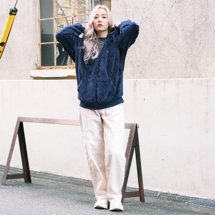 US.POLO ASSN. 別注ボアZIPパーカー[品番：JG000013013]｜JIGGYS SHOP