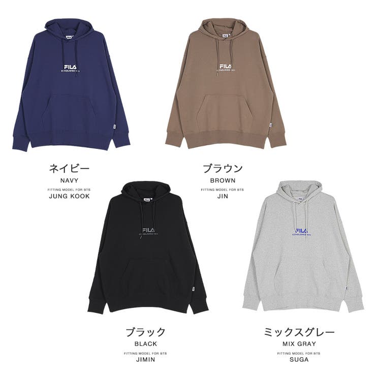 2021 FILA 限定パーカー 「BTS着用モデル」
