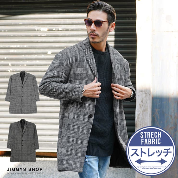 ◆グレンチェックビッグチェスターコート◆ | JIGGYS SHOP | 詳細画像1 