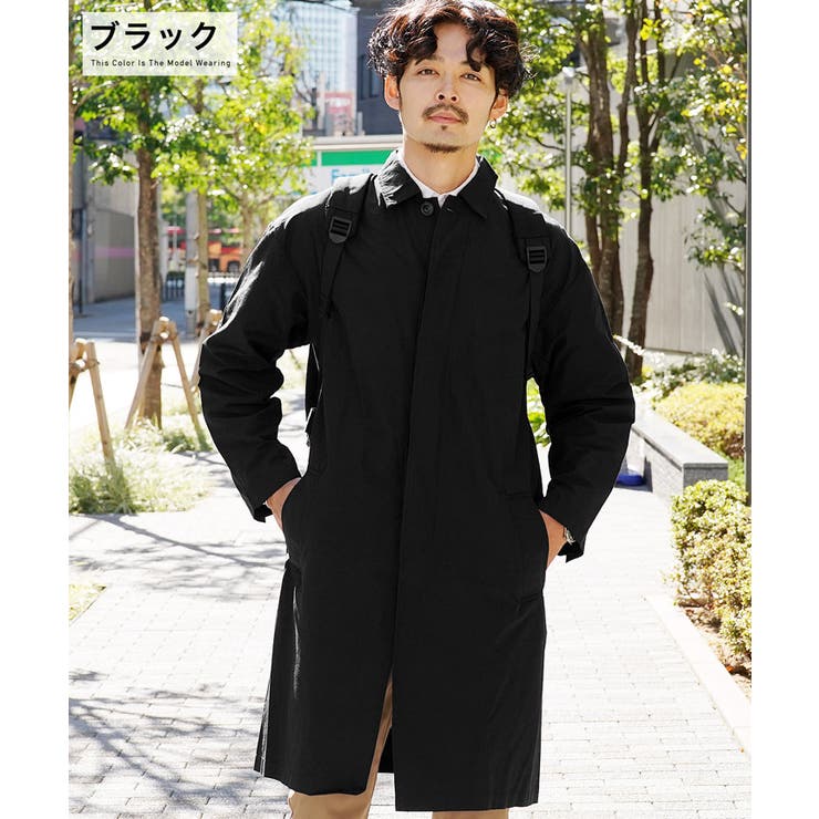 ◇roshell(ロシェル)ルーズフィットステンカラーコート◇[品番